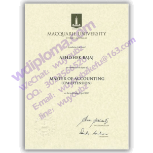 macquarie university diploma 